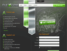 Tablet Screenshot of filezzz.com